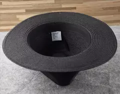 Chapéu de palha panaman cabeça grande masculino, chapéu de tecido dobrável, chapéu top jazz, proteção solar, sombreamento solar, tamanho grande, 63cm na internet