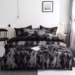Duvet Cover Set com Pillow Case, Duplo Consolador, cama Set, Quilt Cover, Cama de solteiro, Rainha, Rei, Casal, 3pcs - comprar online