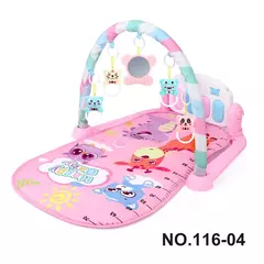 Multifuncional Fitness Frame para o bebê, Ginásio atividade, Tapete do jogo, Rack Musical, Infantil Educacional Crawling Carpet, Brinquedo infantil de presente - comprar online