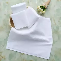 Toalhas de hotel 100% algodão puro conjunto branco bordado ginásio viagem toalhas de mão toalhas de rosto máquina lavável toalhas de cabelo penteado cotto - Wolf Magazine