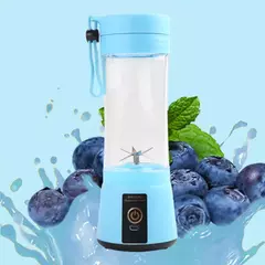 Imagem do Mini Espremedor Recarregável Portátil, Elétrico, 6 Lâminas, Copo De Suco, Liquidificador De Frutas, Cozinha, Pequeno, Automático, Portátil, Smoothie Food, Casa
