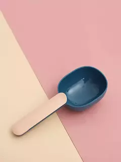 Uma colher de comida para animais de estimação, multifuncional 2 em 1 com alça de clipe selada, adequada para gatos e cães, pássaros, colher de alimentação de coelhos - Wolf Magazine