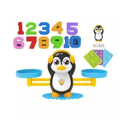 Brinquedo Matemático Montessori para Bebê, Equilíbrio De Macacos, Jogos Educativos, Brinquedos Number Learning, Material de Ensino