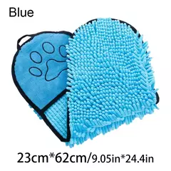 Toalha de banho macia para cães, toalha rápida super absorvente para banho de animais de estimação, toalha de banho conveniente para limpeza de animais de estimação, acessórios para animais de estimação