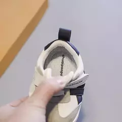 Sapatilhas antiderrapantes brancas para crianças, sapatos casuais, respirável, gancho, ao ar livre, crianças, criança, meninos, meninas, design de moda - comprar online