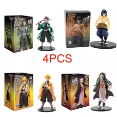 Anime demônio slayer figura kamado tanjirou nezuko figuras de ação pvc modelo brinquedos zenitsu estatueta inosuke kimetsu não yaiba figura - Wolf Magazine