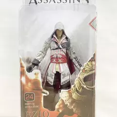 Assassin's Creed III Figura de ação EZIO Figuras Brinquedos NECA Jogo Estatueta Anime Figura Coleção PVC Modelo Boneca Presente para Crianças - comprar online