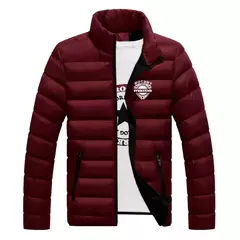 Jaqueta Mazda giratória masculina, roupas de algodão sem tampa, impressão confortável, tops de lazer, alta qualidade, outono e inverno, nova, 2024 - loja online