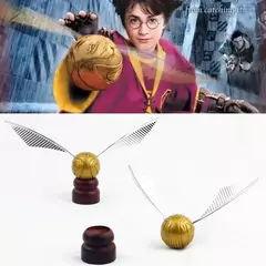 Filme e TV Harried Potter Quidditch Figuras de brinquedo de ação Coleção de pomo dourado Boneca de vinil Brinquedos de presente de Natal para crianças