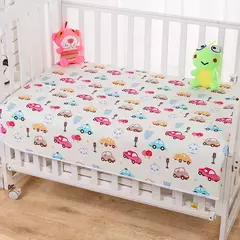 Folha de algodão lavável berço, Impermeável bebê urina Mudando Mat, Reutilizável infantil fralda Pad Cover, Recém-nascido cama colchão fralda - loja online
