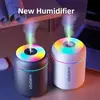 Mini umidificador de ar elétrico, USB, Difusor de Aroma, Purificador de Óleo Essencial, Névoa, Carro, Casa, Quarto, 180ml