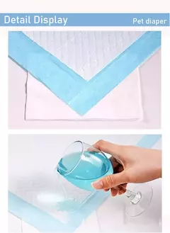 Fraldas absorventes para cães, 100/50/40/20 peças, descartáveis, para treinamento de cachorros, almofada limpa a seco, suprimentos para cães, pañales para perros na internet