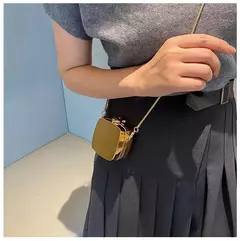 Bolsa de ombro acrílica para mulheres, bolsa de batom, mini bolsa crossbody, bolsa fofa, alta qualidade, designer, nova, 2024