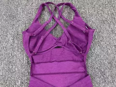 Macacão Push Up Feminino, Roupa Esportiva, Roupas de Yoga, Ginásio, Macacão Fitness, Roupa Esportiva, Rosa, 2021 - comprar online