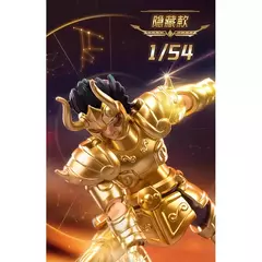 Imagem do Original saint seiya animação brinquedos periféricos galáxia versão pano de ouro aiolos shura ikki shun modelo móvel figura coleção