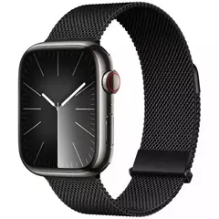 Imagem do Correia para Apple Watch Band, Pulseira Milanese, Cinto de Metal, 45mm, 44mm, 42mm, Ultra 49mm, 38mm, 40mm, 41mm, iWatch Series 9, 8, 7, 6, 5, 3, SE