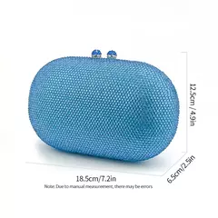 Luxo cristal strass clutch para mulheres, bolsas femininas crossbody, vestido de baile bolsa corrente, festa e bolsa de casamento, presente na internet