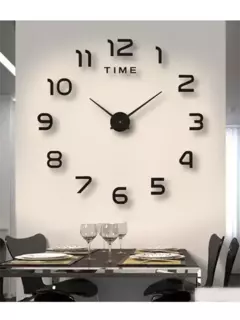 Grande Espelho Acrílico Adesivos Relógio De Parede, 3D DIY Relógios De Quartzo, Design Moderno, Relógios De Moda, Sala De Estar, Home Decor, Horloge, 2023 - Wolf Magazine