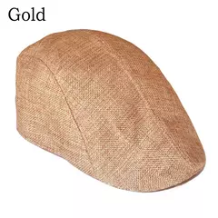 Boné de boinas de linho estilo britânico masculino, boné Gatsby Cabbie, moda clássica, vintage, verão, novo, outono, 2022 - Wolf Magazine