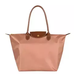 Imagem do MINISO-Bolsa de Ombro Dobrável Feminina Clássica de Grande Capacidade, Bolsas de Nylon, Moda Casual, Alta Qualidade, Nova, 2024