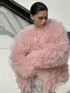 Cardigã de renda monocromático feminino, manga comprida, decote em v, solto e sexy, casacos femininos vintage, elegante e sexy, inverno e outono 2024