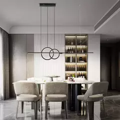 Imagem do Nordic LED Pendant Lights para cozinha e sala de jantar, Lâmpadas suspensas simples, Luminária interior, Decoração do quarto