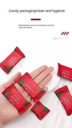 Toalha comprimida descartável para mulheres, toalha de rosto macia, portátil, limpa, viagem, camping, 20pcs - Wolf Magazine