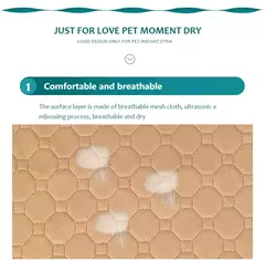 Imagem do Cão xixi almofada cobertor reutilizável absorvente fralda lavável filhote de cachorro almofada de treinamento pet cama urina esteira para animal de estimação capa de assento de carro suprimentos para animais de estimação