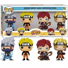 Funkas uzumaki naruto figura kakashi gaara modo imortal naruto combate forma filme estatueta estátua boneca modelo brinquedos presentes na internet