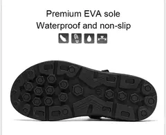 Sandálias leves masculinas, lazer, praia, férias, sapatos ao ar livre, confortável, casual, moda, novo, verão