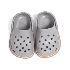 Clássico verão crianças sapatos de jardim macio e confortável antiderrapante sapatos de água leve eva colorido unisex sandálias de praia