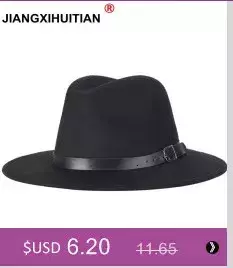 2017 o envio gratuito de 2017 novos homens Da Moda chapéu de feltro das mulheres moda jazz chapéu do verão primavera negra de lã mistura cap casual ao ar livre chapéu