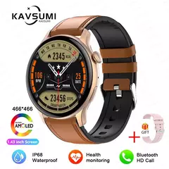 Smartwatch NFC para Mulheres, Smartwatch com Tela HD, Frequência Cardíaca, Rastreamento GPS, Chamadas por Voz, Huawei, Xiaomi, Novo, Senhoras, 466x466, 2022 - comprar online