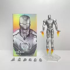 ZD Brinquedos Homem de Ferro Série Filme Action Figure, Movable Joint, Mark Dolls, MK1, MK2, MK3, MK4, MK5, MK6, MK7, MK42, MK43, MK50, 7 em