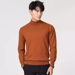 Suéter de gola alta masculino pulôver de cashmere suéteres de gola alta, camisa, roupas para outono e inverno, 2023 na internet