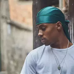 Respirável cauda longa Doo Rag para homens, seda Durag, chapéu bandana turbante, bandana, novo, 1-4pcs - Wolf Magazine