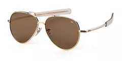 AO-Óculos de sol de aviação para homens e mulheres, exército americano, militar, óptico, óculos de direção oval retrô, óculos masculinos, 2022 - comprar online