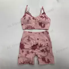 Fato de treino feminino com 2 peças, roupas esportivas, roupas de ioga, fitness, roupas esportivas, academia, musculação, verão, 2024 na internet