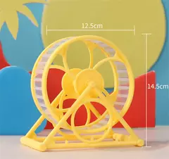 Roda de hamster grande animal de estimação jogging hamster esportes correndo roda gaiola acessórios brinquedos pequenos animais exercício suprimentos para animais de estimação - comprar online
