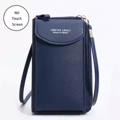 Buylor-Bolsa de couro feminina, tela sensível ao toque, bolsa para celular, bolsa de ombro pequena, macia, feminina, barata, transversal - Wolf Magazine