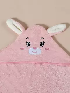 Toalha de banho com capuz para bebê, roupão de fibra de poliéster, cobertor recém-nascido, menina e menino, 80x80cm na internet