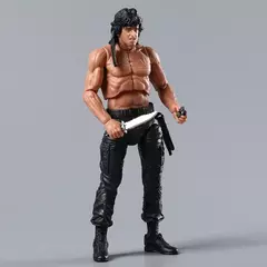 NECA Rambo SDCC 2015 Força da Liberdade Action Figure Boneca Brinquedo Modelo Feito à Mão - comprar online