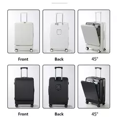 Extensões de transporte de viagem tipo 20 24 28 Polegada mala carrinho de bagagem carry-on cabine mala transportadora para a linha da viagem na internet