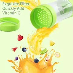 Mini Espremedor Recarregável Portátil, Elétrico, 6 Lâminas, Copo De Suco, Liquidificador De Frutas, Cozinha, Pequeno, Automático, Portátil, Smoothie Food, Casa - loja online