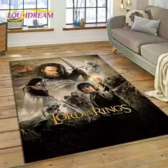 3D L-Senhor dos Anéis filme HD tapete, decoração antiderrapante para sala de - Wolf Magazine