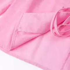 Imagem do TRAF-Top feminino de manga comprida, camisas casuais, blusas amarradas femininas, blusas de praia de verão, branca, 2024