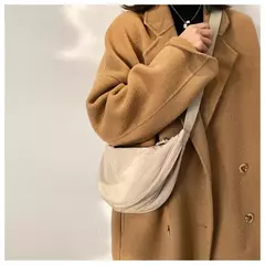 Bolsa Crossbody de Nylon Hobos para Mulheres, Bolsas de Ombro Casual Designer, Bolsa de Grande Capacidade Lady Travel Shopper, Bolsas Femininas, 2024 - loja online