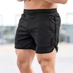 Calções Esportivos de Fitness Respiráveis, Correndo, Calças Quick Dry, Slim Training, Verão, Novo, Calça Quarter, 2023 - loja online