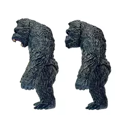 2 estilos gorila kingkongs articulações articuladas figura de ação móvel boneca de vinil coleção modelo brinquedos