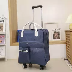Mala de viagem Duffel impermeável unisex, portátil, expansível, dobrável sacos de bagagem com roda, sacos noturnos, durante a noite, novo - Wolf Magazine